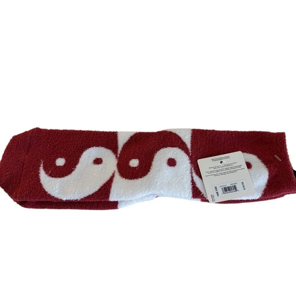 Yin Yang Warm Fuzzy Unisex Super Soft Socks.